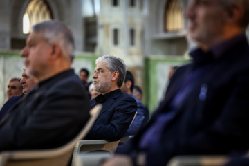  «حسین سیمایی صراف» وزیر علوم در مراسم تجدید میثاق رئیس‌جمهور و هیات دولت با آرمان‌های امام راحل (ره)