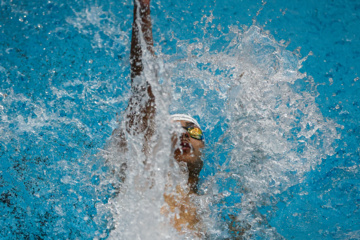 مسابقات شنا جام Des compétitions de natation à Téhéran 