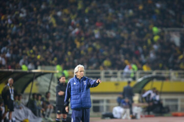 Football match between Sepahan and Al-Hilal