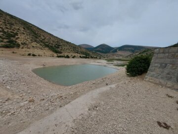 خشکسالی و دریاچه در حال مرگ