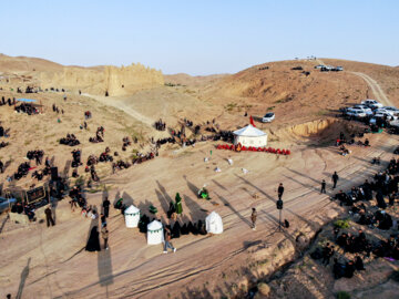 عزاداری عصر عاشورا- روستای سرچاه تازیان