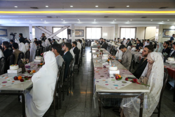 Cérémonie de mariage étudiant à l’Université militaire Imam Hossein (béni soit-il)