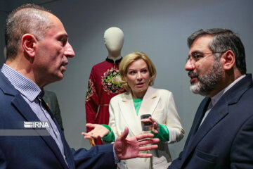 Visit of Iran minister of culture to Russia