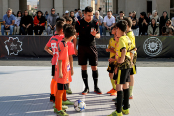 Street football and basketball competitions held in Tabriz