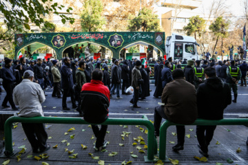 تشییع پیکر شهدای گمنام - تهران