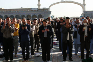 برگزاری نماز عید سعید فطر در مسجد مقدس جمکران