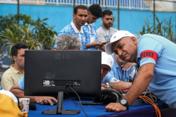 Iran : tournoi de championnat du monde du Kabaddi sur la plage