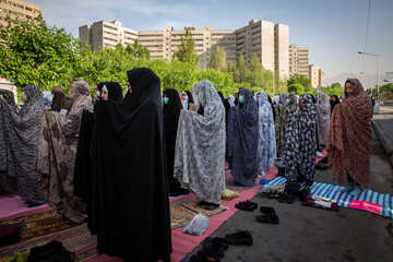 اقامه نماز عید فطر- شهرک اکباتان