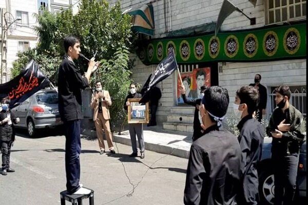 مراسم چهارپایه خوانی جوانان امام رضایی دربقاع متبرکه البرز اجرا می شود