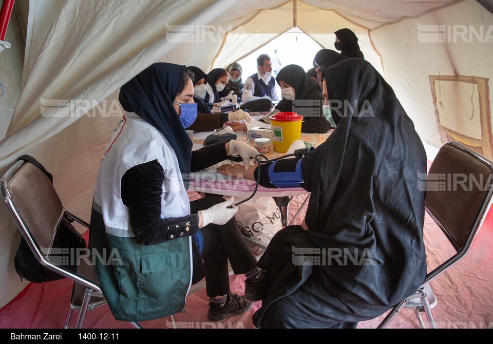 اردوی جهادی درمانی درمناطق محروم کرمانشاه