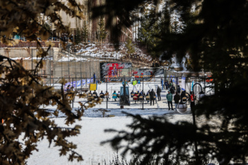 Tournoi national de volley-ball sur neige à Dizin