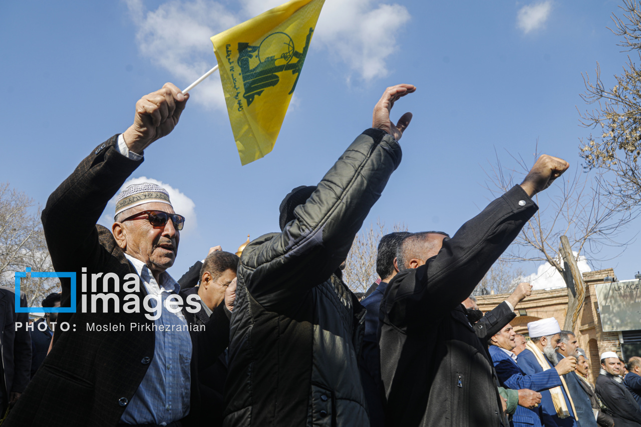 راهپیمایی «جمعه نصر» در سنندج