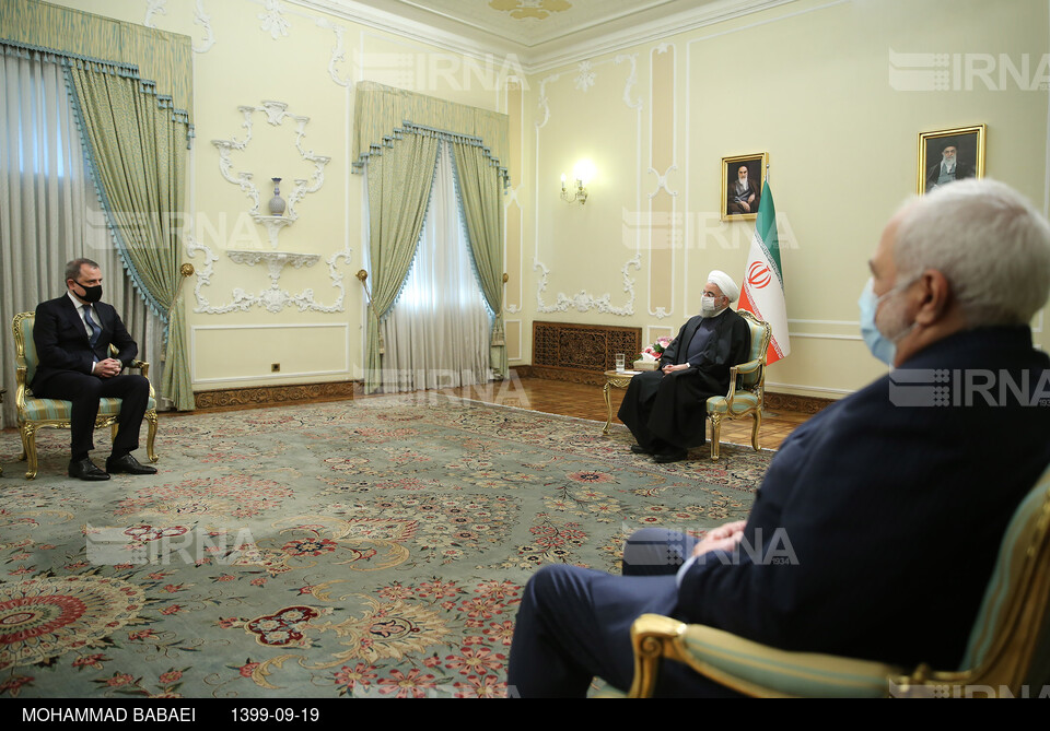 دیدار وزیر خارجه جمهوری آذربایجان با رییس جمهور