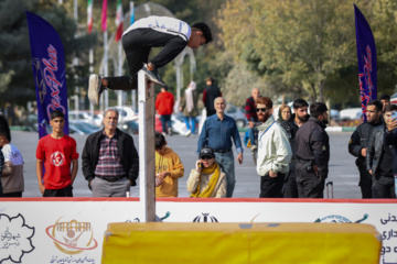 Campeonato Nacional de Parkour en Tabriz