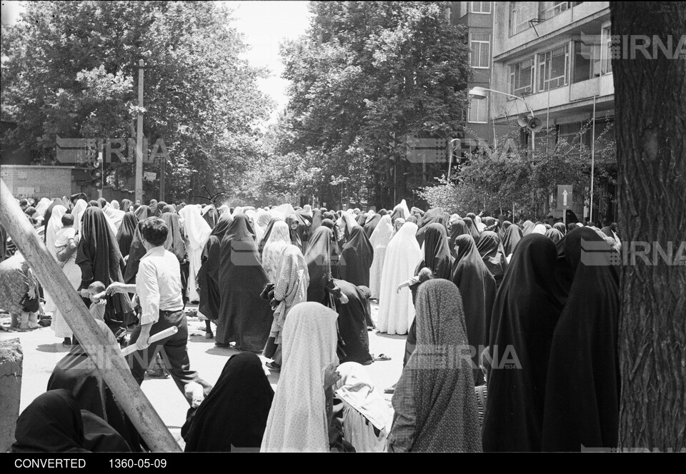 راهپیمایی روز قدس در تهران 10 مرداد 1360