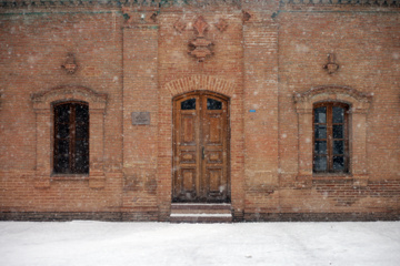 Les images des chutes de neige à Qazvin