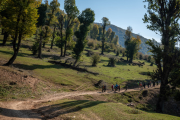 Iran: plaine de Markouh dans la province du Golestan au nord