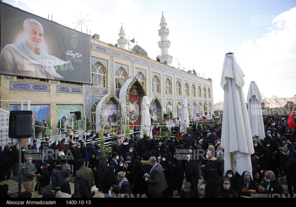 دومین سالگرد شهادت سردار سلیمانی در کرمان