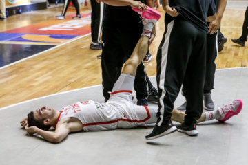 U-18 basketball match between Iran and Turkiye