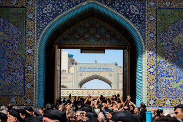 عزادMashhad, de luto por el aniversario del fallecimiento del Profeta del Islam