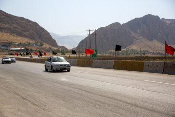 تردد زائران در مرز خسروی