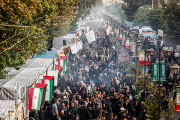 Arbaeen mourners hold rally