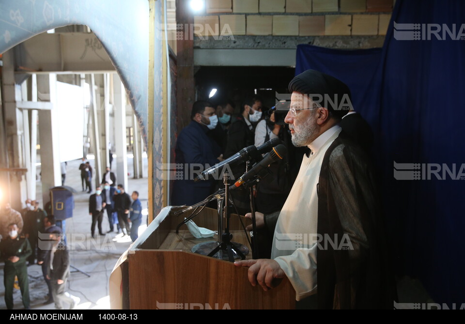 سفر رییس جمهوری به سمنان - حضور در تجمع ۱۳ آبان