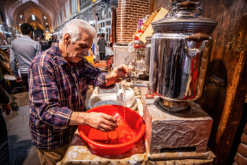 La casa de té Mozafariye en Tabriz 