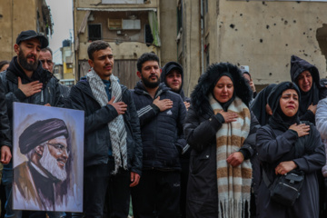 Liban: lieu du martyre de Seyyed Hassan Nasrallah à Dahiyeh