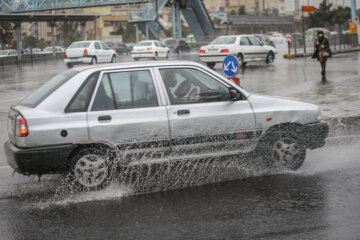 بارش باران در تهران