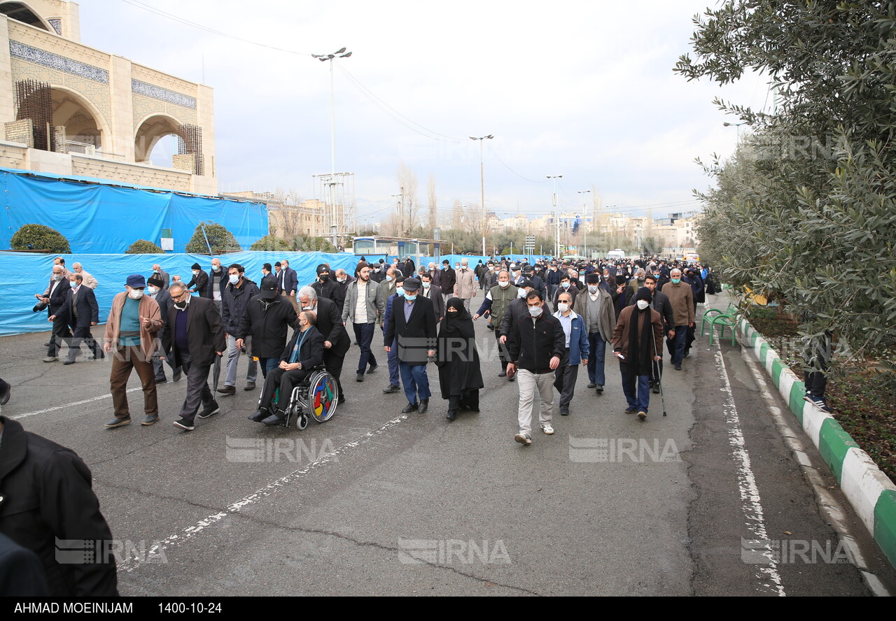 نماز عبادی - سیاسی جمعه تهران 24 دی 1400