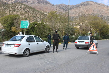 اعمال محدودیت در ورودو خروج از شهر ایلام