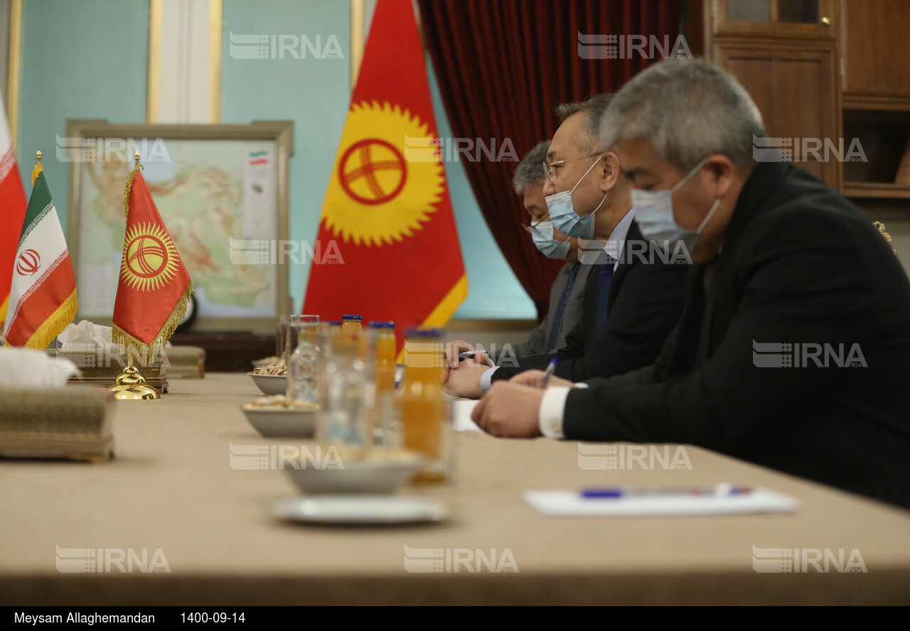دیدار معاون رئیس شورای امنیت ملی قرقیزستان با شمخانی