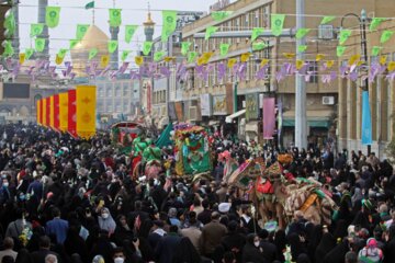 استقبال از کاروان نمادین حضرت معصومه (س) در قم 28