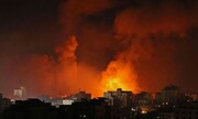 رژیم صهیونیستی نوار غزه را هدف حمله هوایی قرار داد
