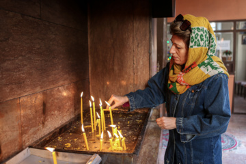 Cérémonies de la naissance et du baptême de Jésus (béni soit-il) à Tabriz (nord-ouest iranien) 