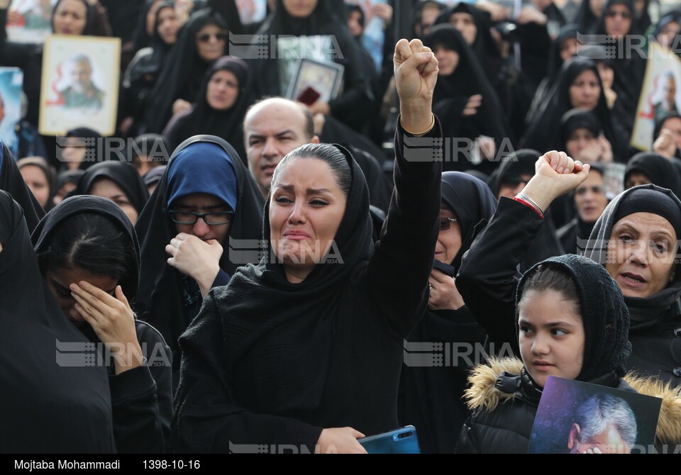 سایز بالا - مراسم بزرگداشت شهید قاسم سلیمانی در رشت