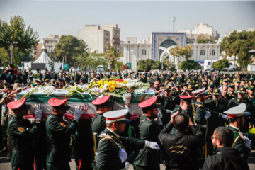 تشییع پیکر شهید مدافع امنیت «امیرمحمد شمسی»