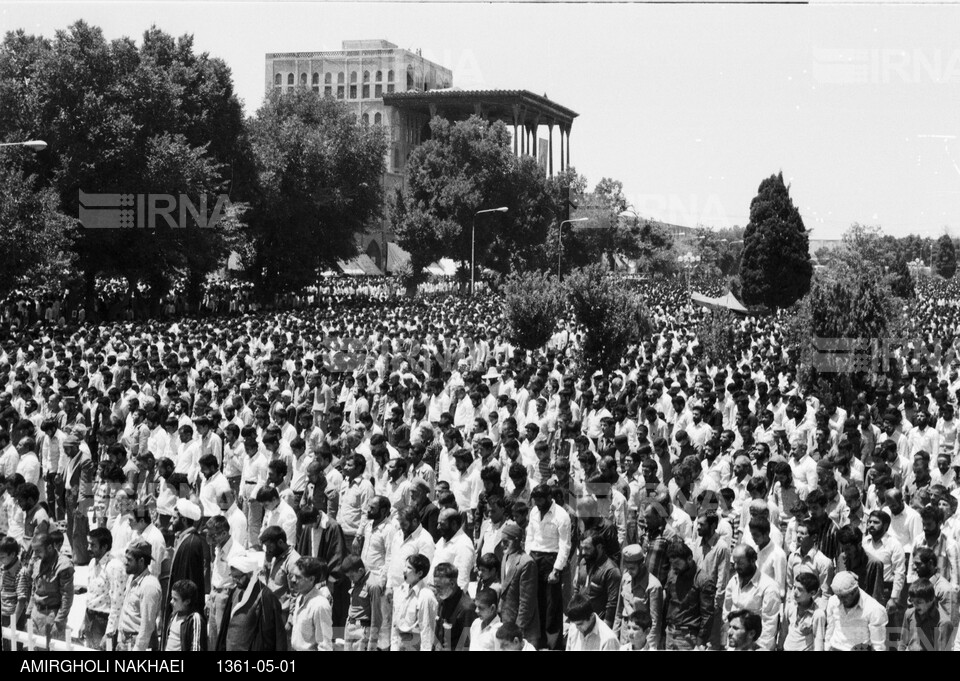 نماز جمعه اصفهان به امامت آیت الله سید جلال الدین طاهری اصفهانی