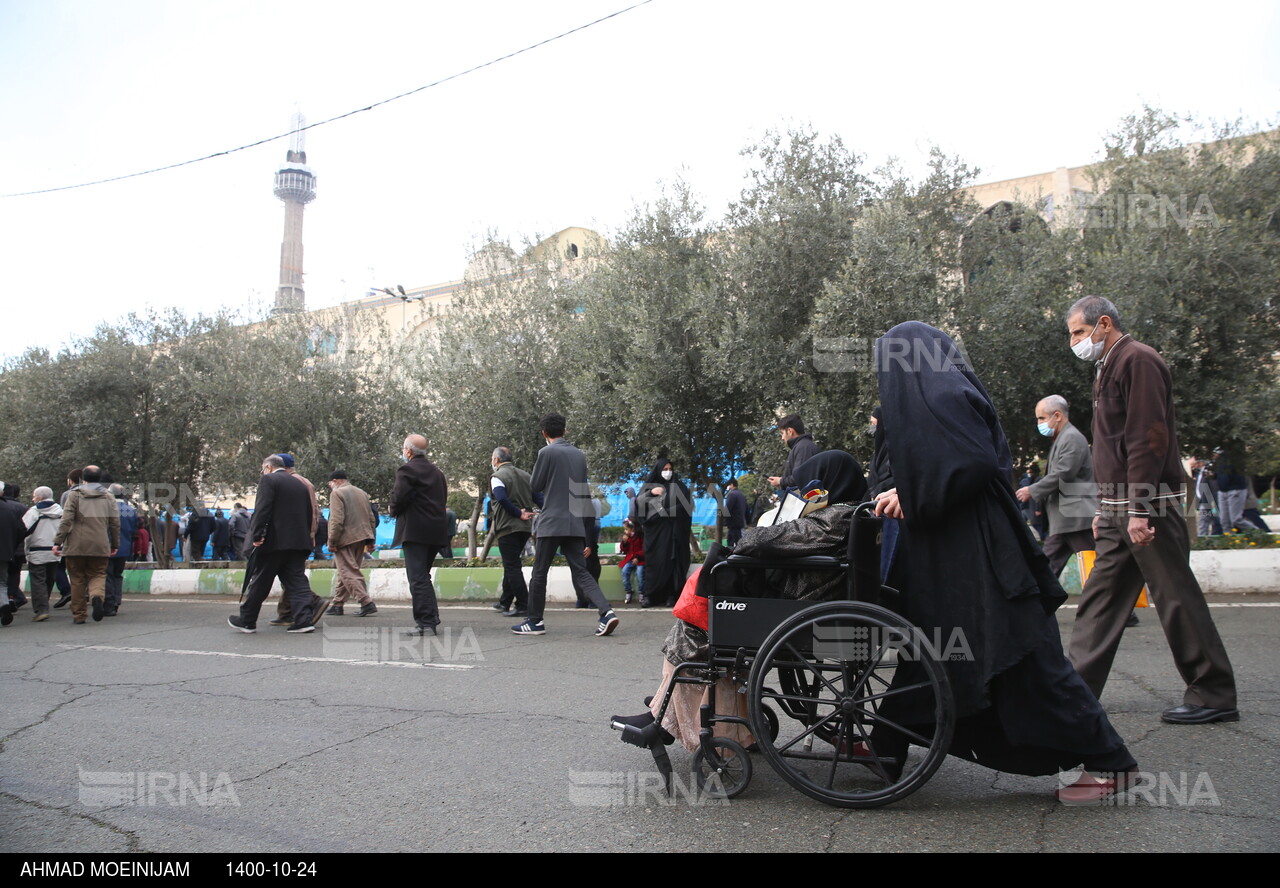 نماز عبادی - سیاسی جمعه تهران 24 دی 1400