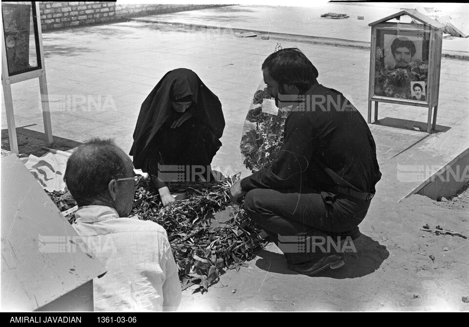 شهدای خبرگزاری جمهوری اسلامی - مزار شهید احمد اخلاص