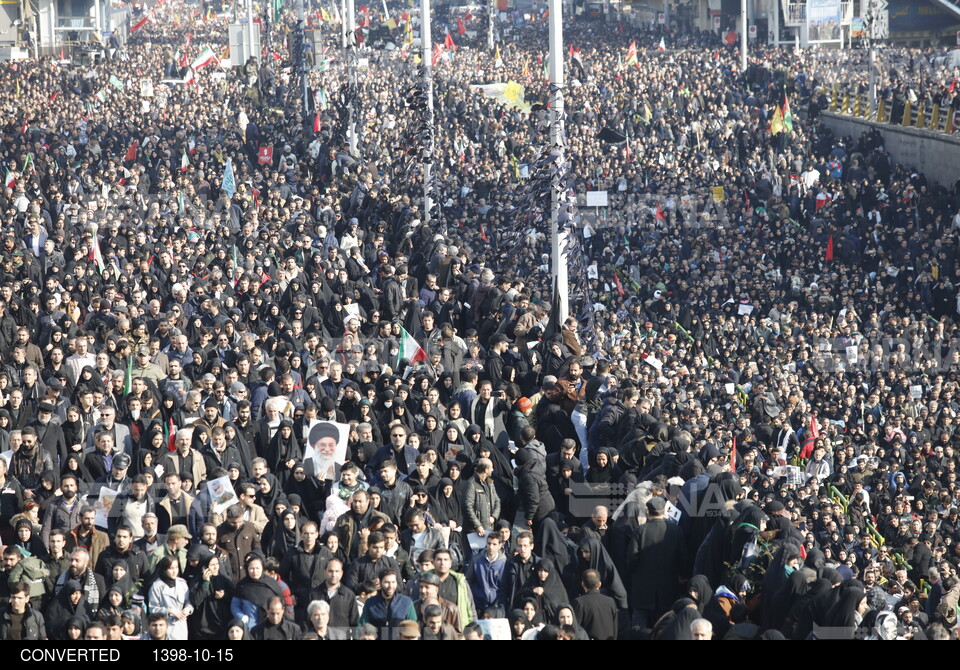 وداع با سربازان وطن - تشییع پیکر سردار سلیمانی