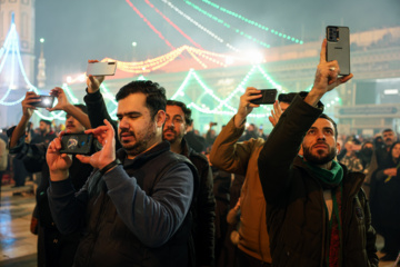 مسجد جمکران در شب ولادت حضرت قائم (عج)