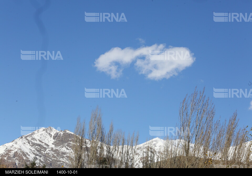 هوای تهران در اولین روز فصل زمستان