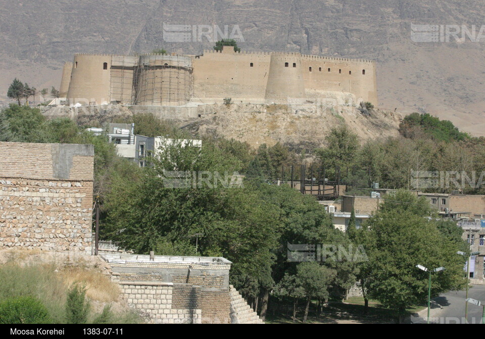قلعه فلک الافلاک در مرکز شهر خرم آباد
