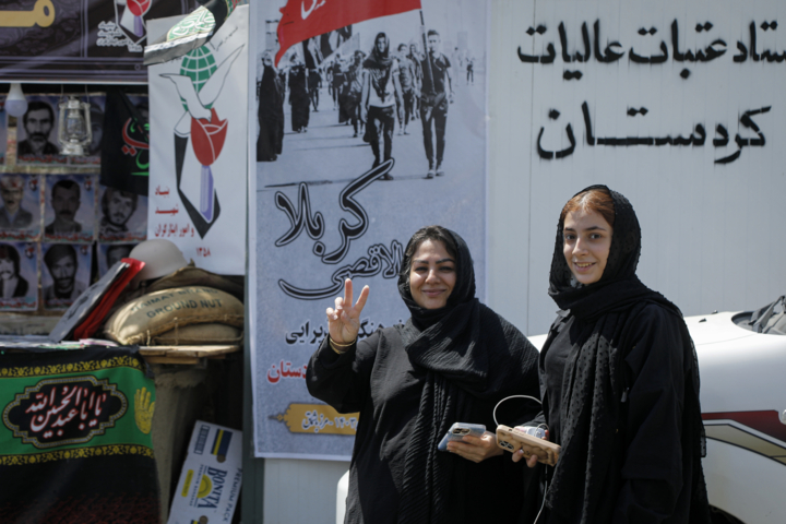 تردد زائران در مرز باشماق