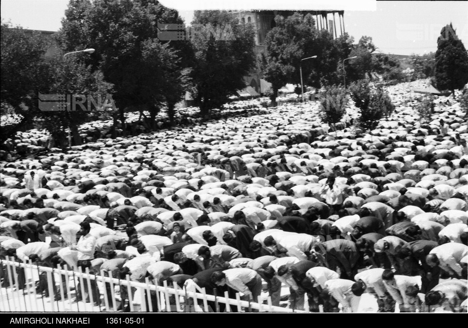 نماز جمعه اصفهان به امامت آیت الله سید جلال الدین طاهری اصفهانی