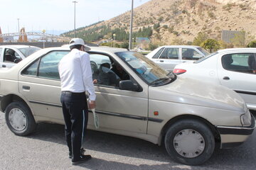 اعمال محدودیت در ورودو خروج از شهر ایلام