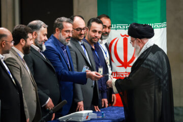 Supreme Leader Casts His Vote in Iran's 14th Presidential Election