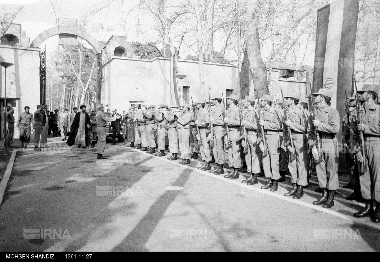 مراسم جشن فارغ التحصیلی دانشجویان نیروی زمینی دانشکده افسری